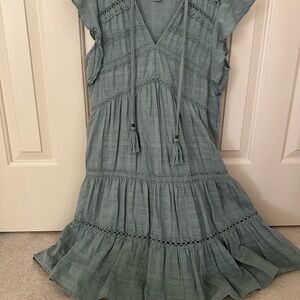 Knox Rose Teal Mini Dress